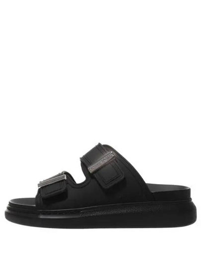 Hybrid Rubber Slippers Black - ALEXANDER MCQUEEN - BALAAN 2