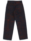 RED PAINTING DENIM - NBNC - BALAAN 3