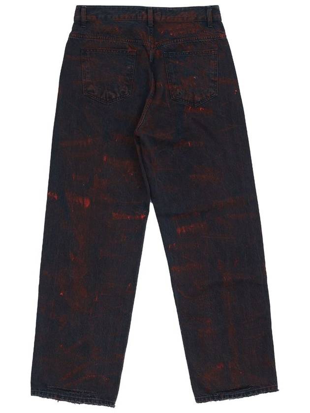 RED PAINTING DENIM - NBNC - BALAAN 3