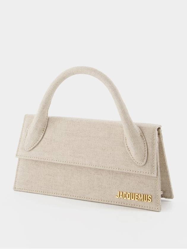 Le Chiquito Signature Long Tote Bag Light Greige - JACQUEMUS - BALAAN 3