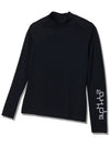 Cool material raglan base layer woman BLACK - 20THHOLE - BALAAN 1