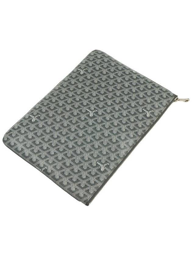 Gray Special Color Goyadin Canvas Senna MGM Clutch APMSENAT2 51 - GOYARD - BALAAN 4