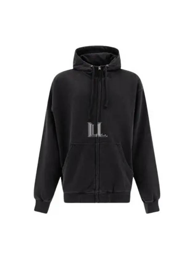 Embroidered Logo Hoodie Grey - MAISON MARGIELA - BALAAN 2