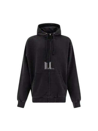 Embroidered Logo Hoodie Grey - MAISON MARGIELA - BALAAN 2