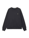 Loopback terry sweatshirt black - POLO RALPH LAUREN - BALAAN 2