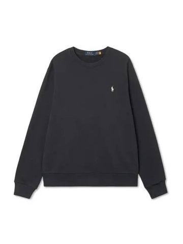 Loopback terry sweatshirt black - POLO RALPH LAUREN - BALAAN 1