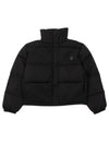 Bold Fox Head Patch Nylon Cropped Padding Black - MAISON KITSUNE - BALAAN 2