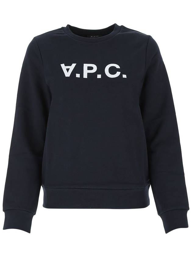 VPC Logo Sweatshirt Navy - A.P.C. - BALAAN 2