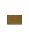 Intrecciato Zipper Card Wallet Acorn - BOTTEGA VENETA - BALAAN 2