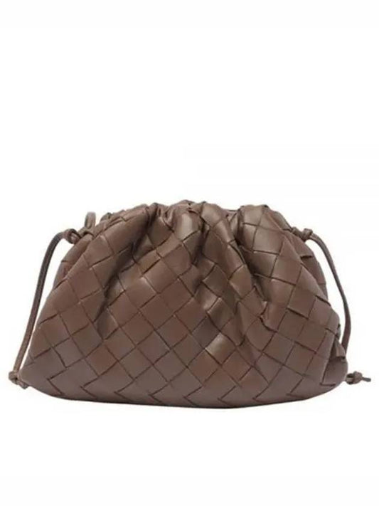 Intrecciato Mini Pouch Bag Brown - BOTTEGA VENETA - BALAAN 2