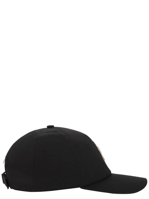 Gabardine Ball Cap Black - MONCLER - BALAAN 4