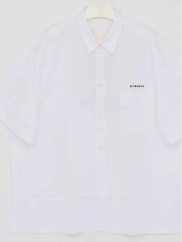 Mini 4G Logo Shirt BM610814M6 100 B0011010368 - GIVENCHY - BALAAN 4