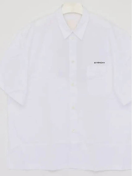 Mini 4G Logo Shirt BM610814M6 100 B0011010368 - GIVENCHY - BALAAN 2