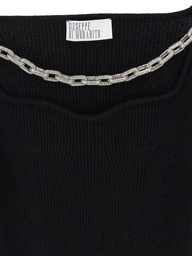 Giuseppe Di Morabito Jewel Chain Sweater - GIUSEPPE DI MORABITO - BALAAN 4