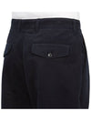 Men's Carrot Straight Pants Night Blue - AMI - BALAAN 11