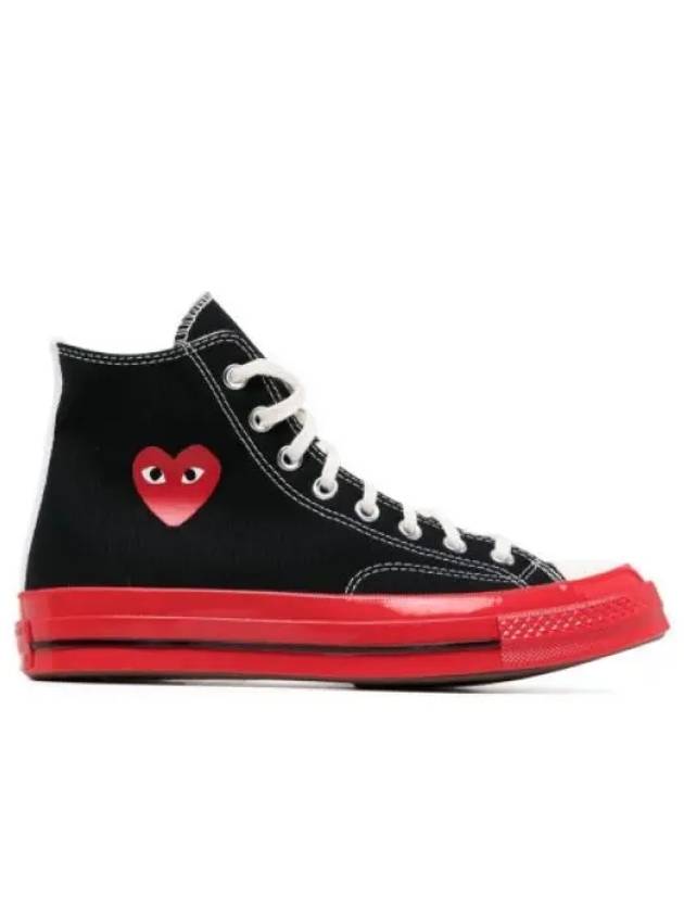 Chuck 70 High Top Sneakers P1 K124 1 Black - COMME DES GARCONS - BALAAN 2