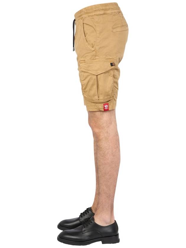 TWILL BERMUDA SHORTS - ALPHA INDUSTRIES - BALAAN 3