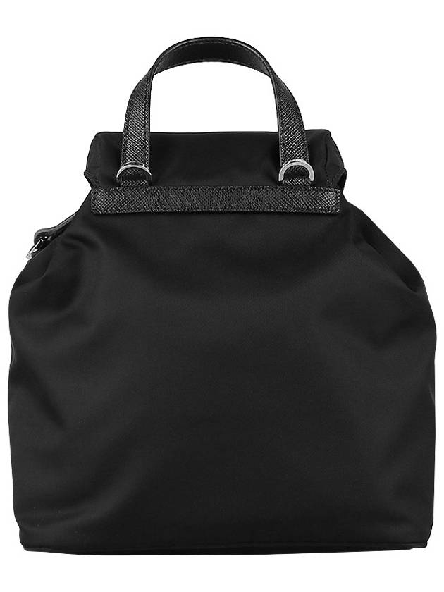 Re-Nylon Mini Backpack Black - PRADA - BALAAN 6