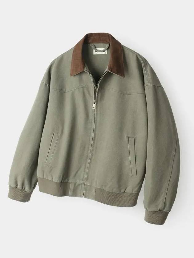 VTG washed blouson khaki - INDUST - BALAAN 6