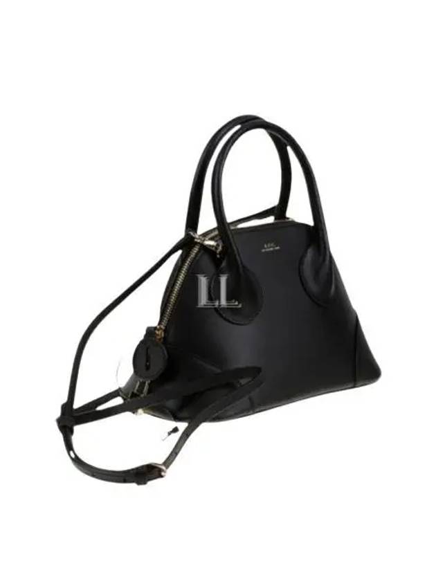 Women's Emma Mini Leather Tote Bag Black - A.P.C. - BALAAN 2