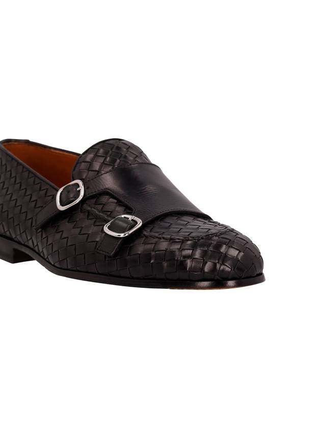 WOVEN LEATHER LOAFER - DOUCAL'S - BALAAN 4