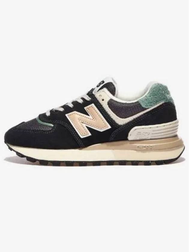 574 Legacy Low Top Sneakers Green Black - NEW BALANCE - BALAAN 2