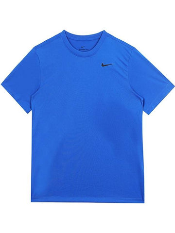 Dri Fit Short Sleeve T-Shirt Blue - NIKE - BALAAN 1