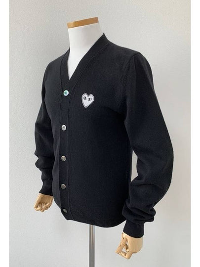 Men s Wool Cardigan White Waffen - COMME DES GARCONS - BALAAN 2