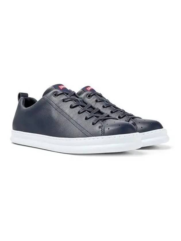 Runner Leather Low Top Sneakers Blue - CAMPER - BALAAN 2