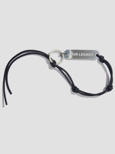 Men's Leather Ladon Key Ring Black - OUR LEGACY - BALAAN 2