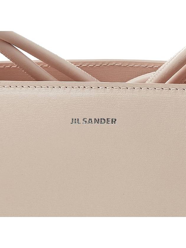 Logo Twist Square Shoulder Bag Pink - JIL SANDER - BALAAN.