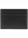 Mini Monogram Card Wallet Black - SAINT LAURENT - BALAAN 4