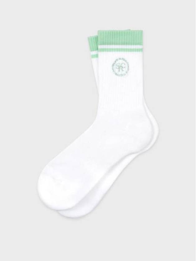 SRHWC Socks White Washed Kelly - SPORTY & RICH - BALAAN 2