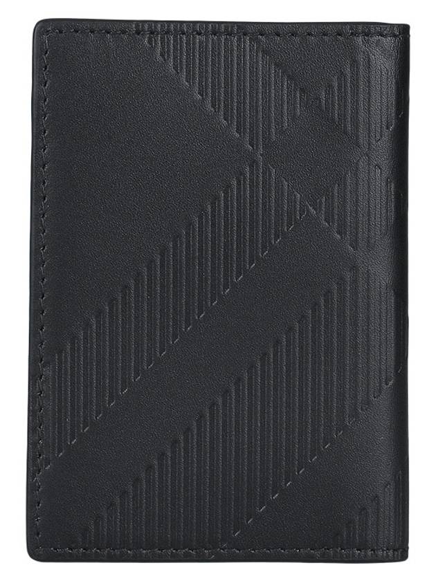 BATEMAN Embossed check card wallet 8078352 - BURBERRY - BALAAN 3