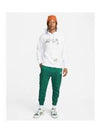 Men's Sportswear Open Concept Hoodie White - NIKE - BALAAN 3