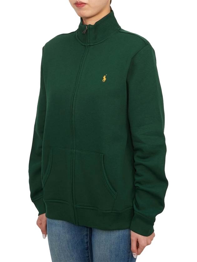 Kids brushed zip up cardigan 323953025001 GREEN Adults can wear - POLO RALPH LAUREN - BALAAN 3