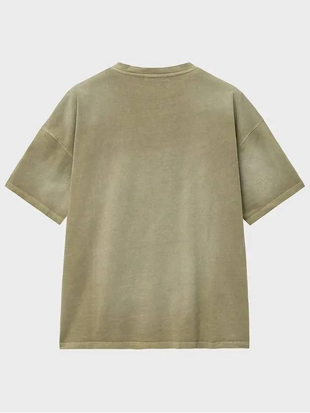 Sunbleach Overfit T-Shirt Beige - THEANTIPLATFORM - BALAAN 3