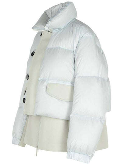 Sacai 'Padded' Grey Nylon Down Jacket - SACAI - BALAAN 2