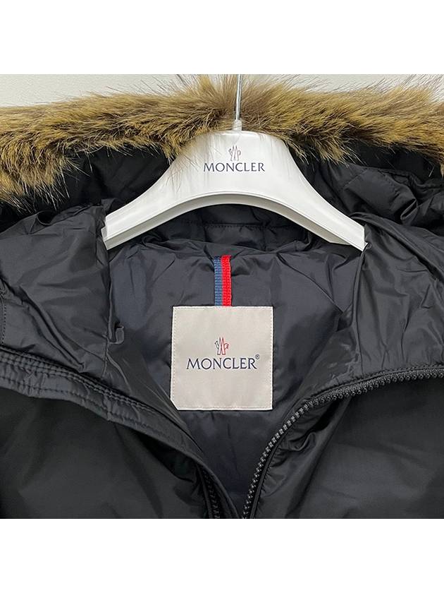 Kids New Byronf Hooded Down Padding Black - MONCLER - BALAAN 9