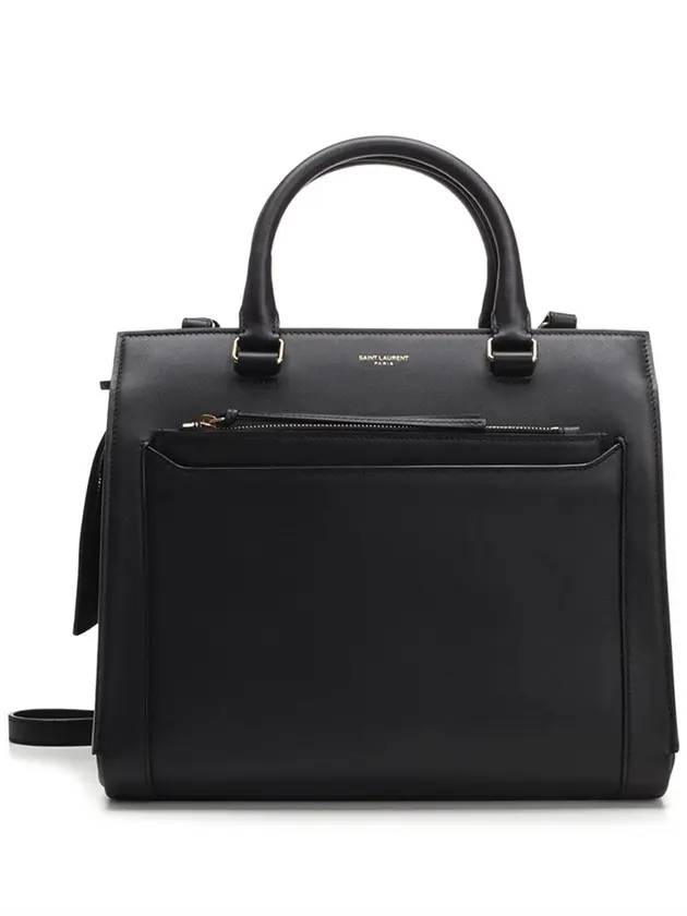 East Side Medium Tote Bag Black - SAINT LAURENT - BALAAN 1