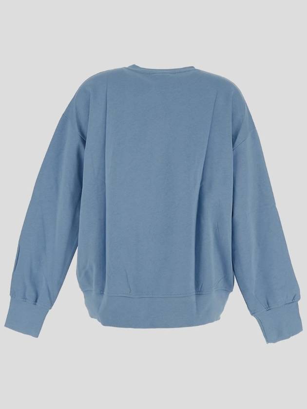 Logo Sweatshirt Blue - GANNI - BALAAN 3