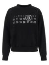 Number Print Sweatshirt Black - MAISON MARGIELA - BALAAN 2