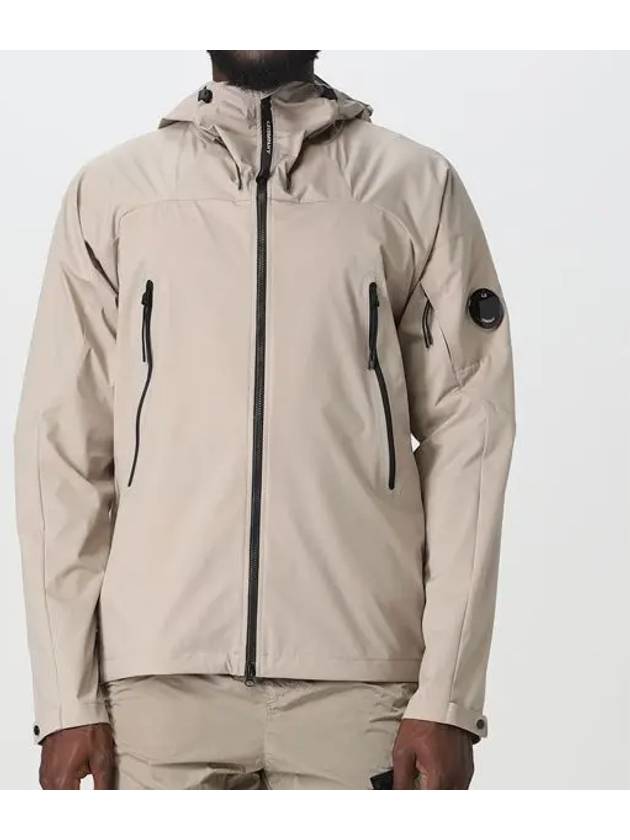 Lens Wappen Pro Tek Hooded Jacket Beige - CP COMPANY - BALAAN 2