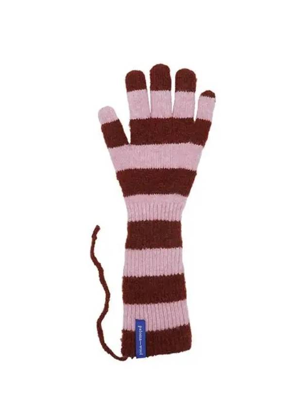 Long knit bicolor gloves pink RJ9014 PK - PALOMA WOOL - BALAAN 2
