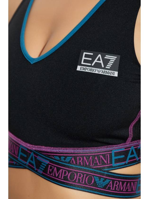 EA7 Emporio Armani Training Top EA7 Emporio Armani, Women's, Black - EMPORIO ARMANI - BALAAN 5