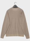 Linen Overfit Knit Top Beige - NOIRER - BALAAN 4