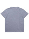 Print Dream Cotton Short Sleeve T-Shirt Gray - GOLDEN GOOSE - BALAAN.