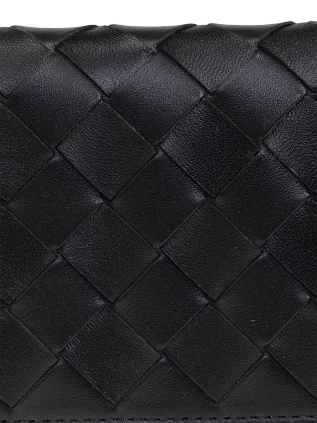 Bottega Veneta Leather Wallet, Women's, Black - BOTTEGA VENETA - BALAAN 5