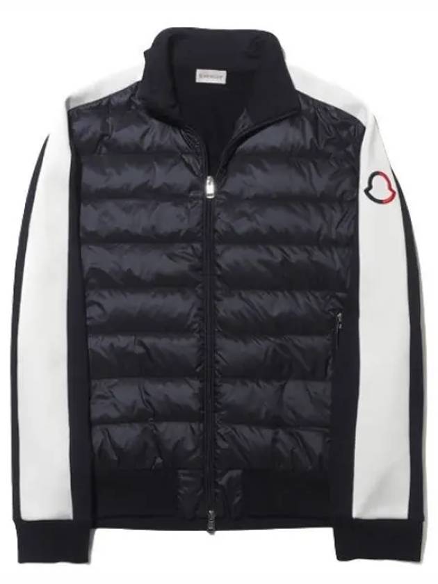 padded zip up cardigan - MONCLER - BALAAN 1