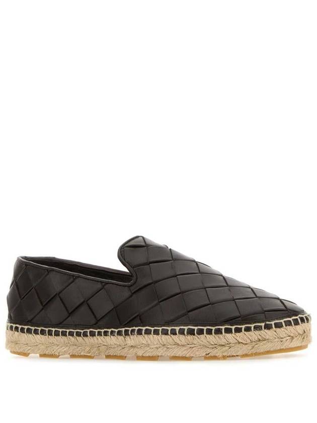 Jack Intrecciato Leather Espadrille Fondant - BOTTEGA VENETA - BALAAN 3